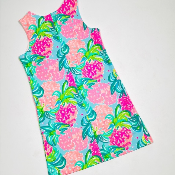 RARE! Lilly Pulitzer Beach Mini Harper Shift Knit Terry Cloth Dress - Picture 2 of 4